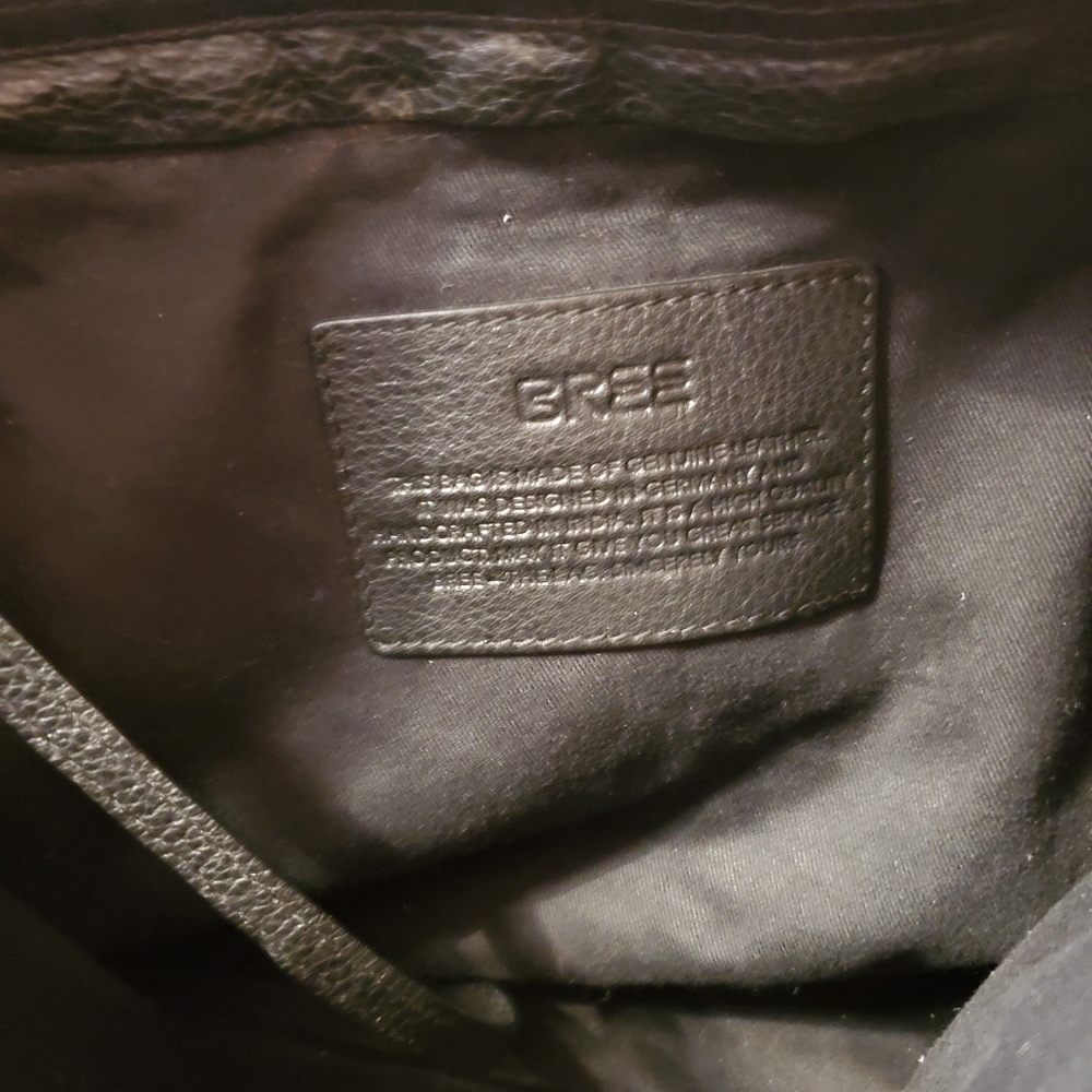 Bree Germany Black Leather Shoulder Bag - Picture 6 of 11